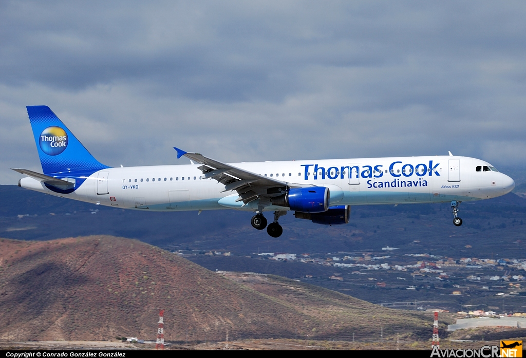 OY-VKD - Airbus A321-211 - Thomas Cook Airlines