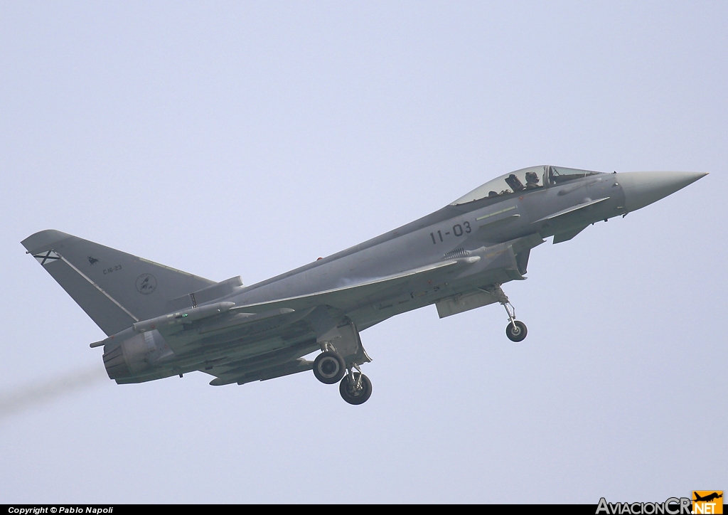 C.16-23 - Eurofighter Typhoon EF2000 - Fuerza Aérea Espanola