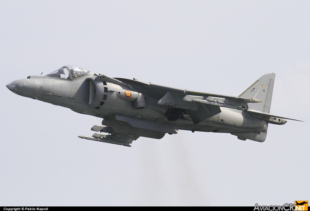 VA.1B-26 - McDonnell Douglas AV-8B+ Harrier II - Fuerza Aérea Espanola