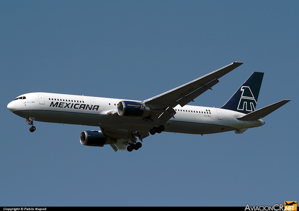 XA-MXC - Boeing 767-3P6/ER - Mexicana