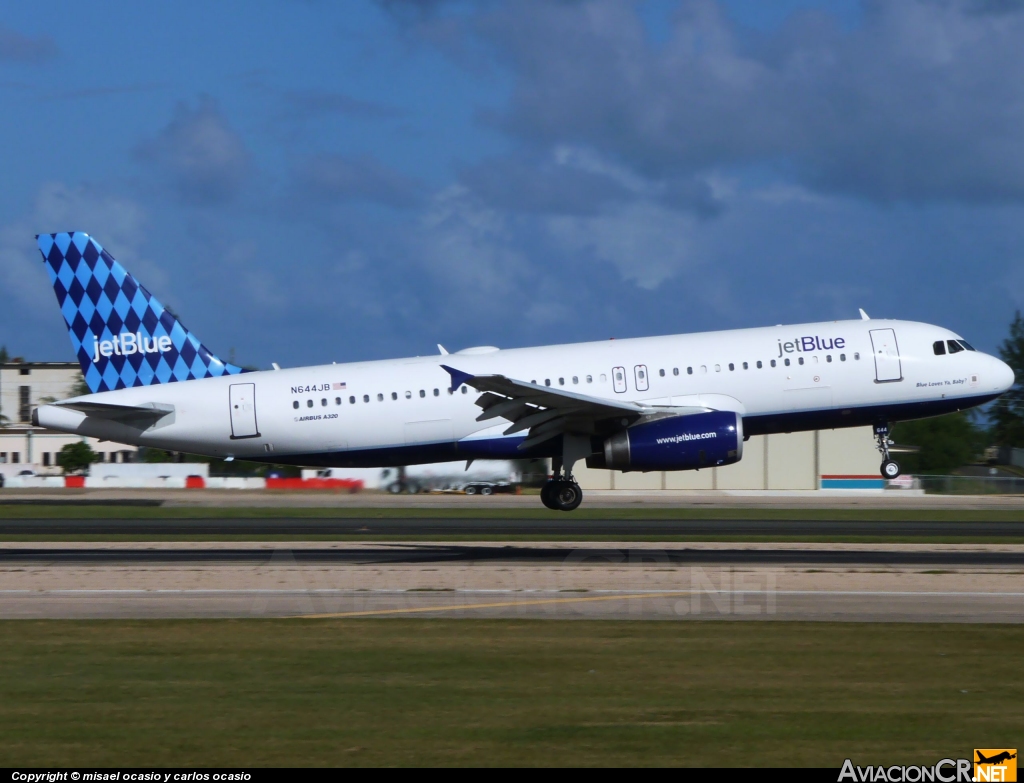 N644JB - Airbus A320-232 - Jet Blue