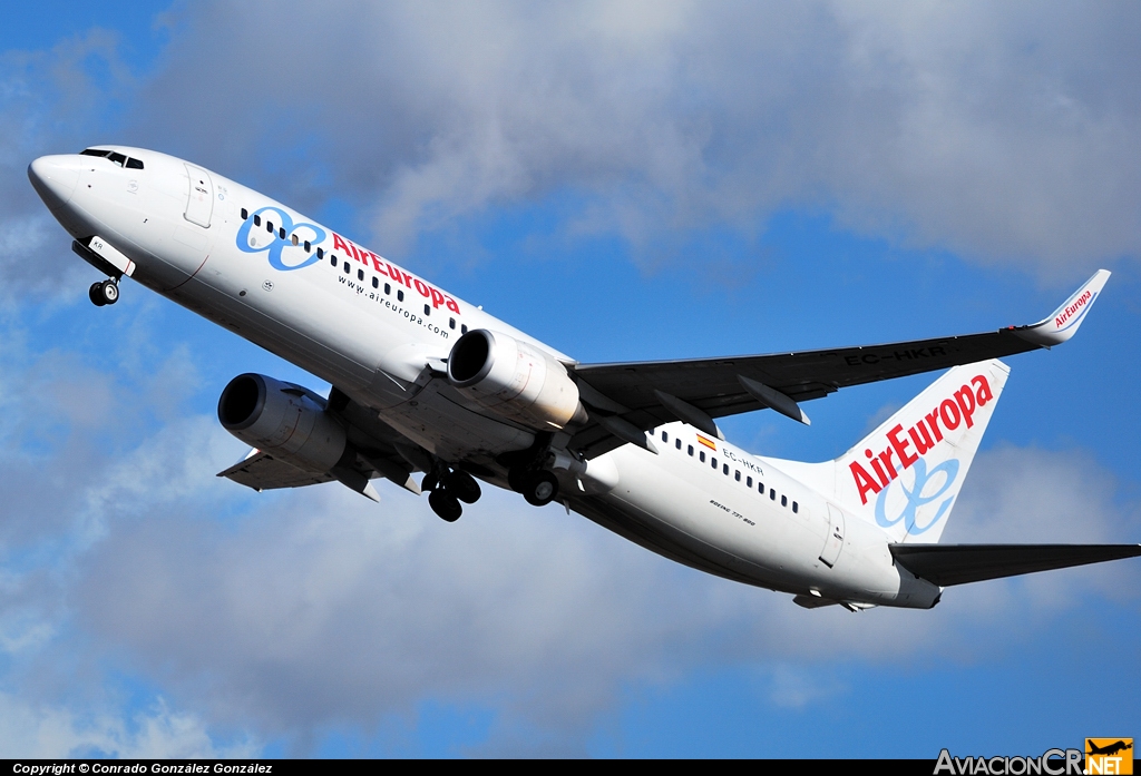 EC-HKR - Boeing 737-85P - Air Europa