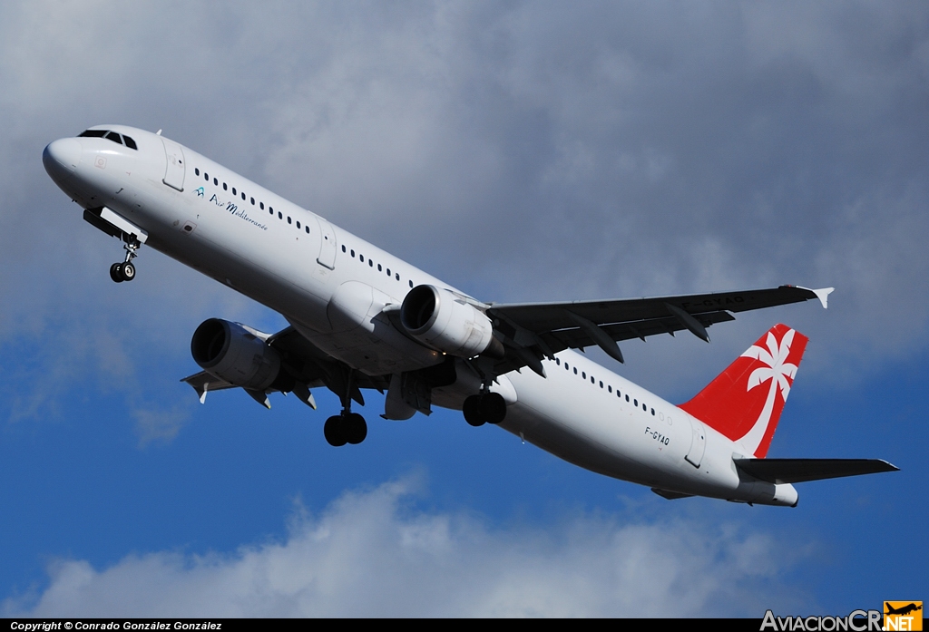 F-GYAQ - Airbus A321-211 - Air Méditerranée