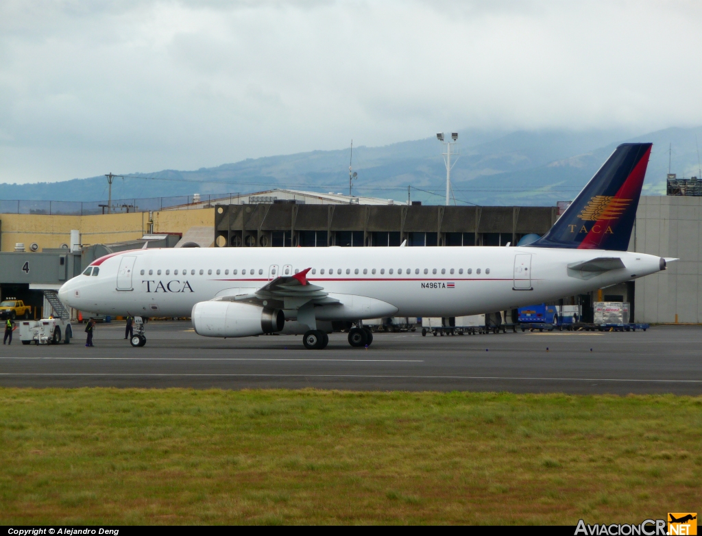 N496TA - Airbus A320-233 - TACA