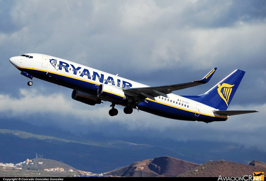 EI-DYI - Boeing 737-8AS - Ryanair