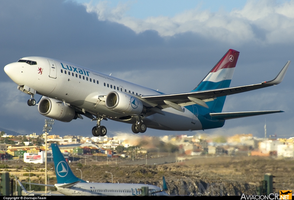LX-LGS - Boeing 737-7C9 - LUXAIR