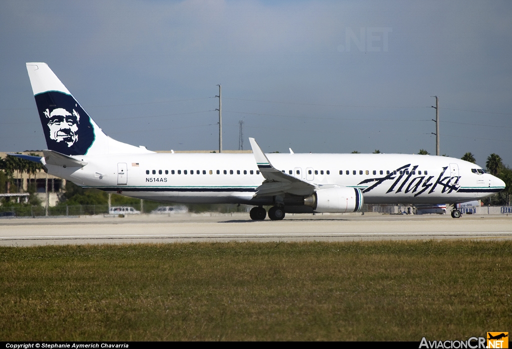 N514AS - Boeing 737-890 - Alaska Airlines