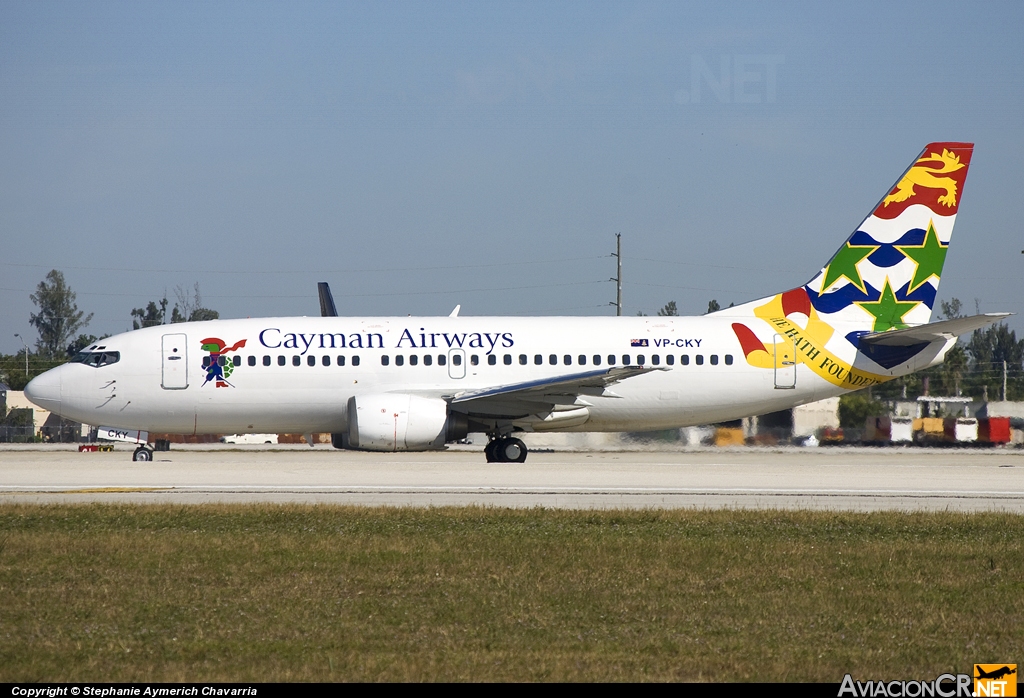 VP-CKY - Boeing 737-3Q8 - Cayman Airways