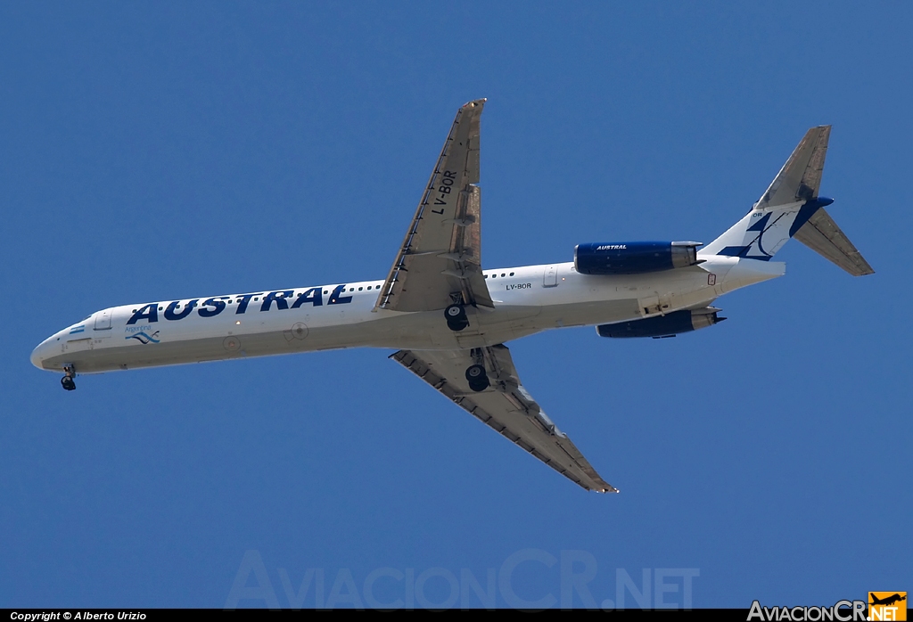 LV-BOR - McDonnell Douglas MD-88 - Austral Líneas Aéreas