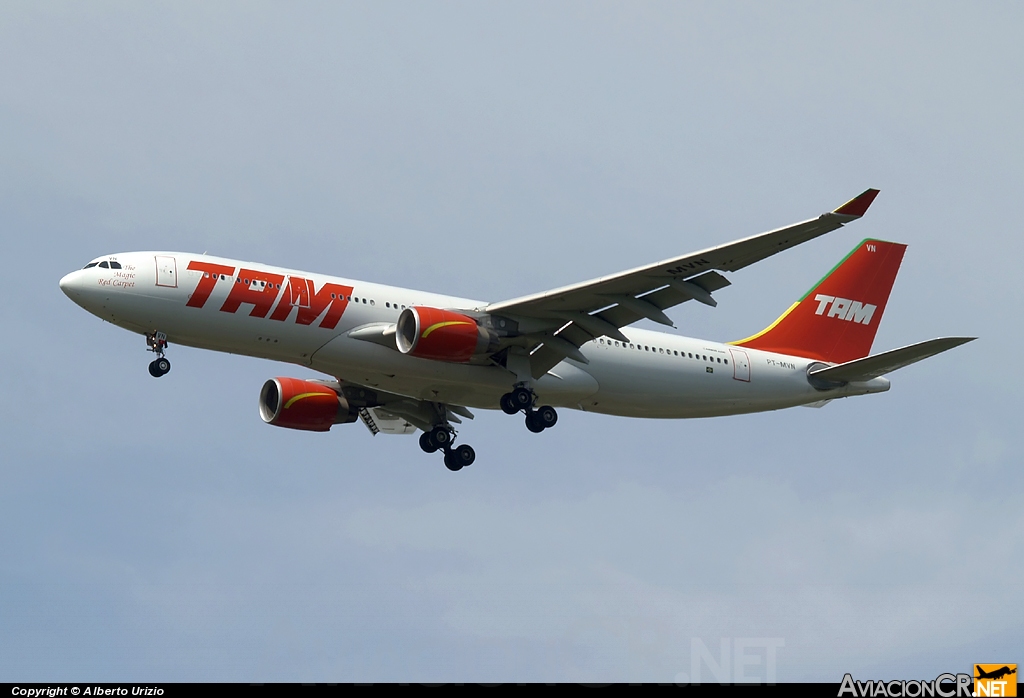 PT-MVN - Airbus A330-223 - TAM