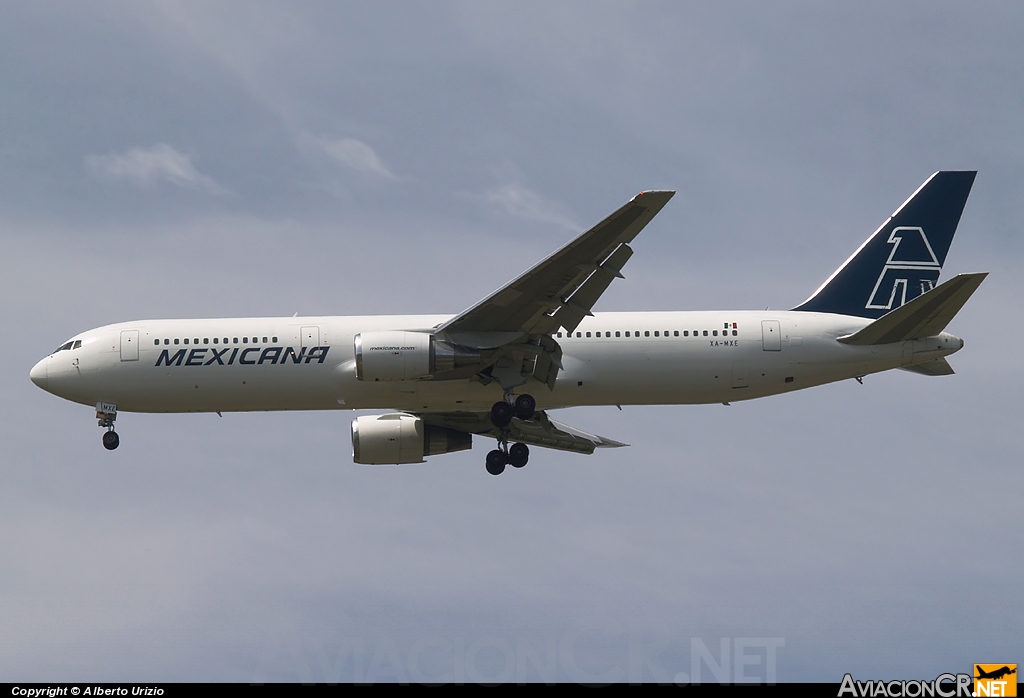 XA-MXE - Boeing 767-3P6/ER - Mexicana
