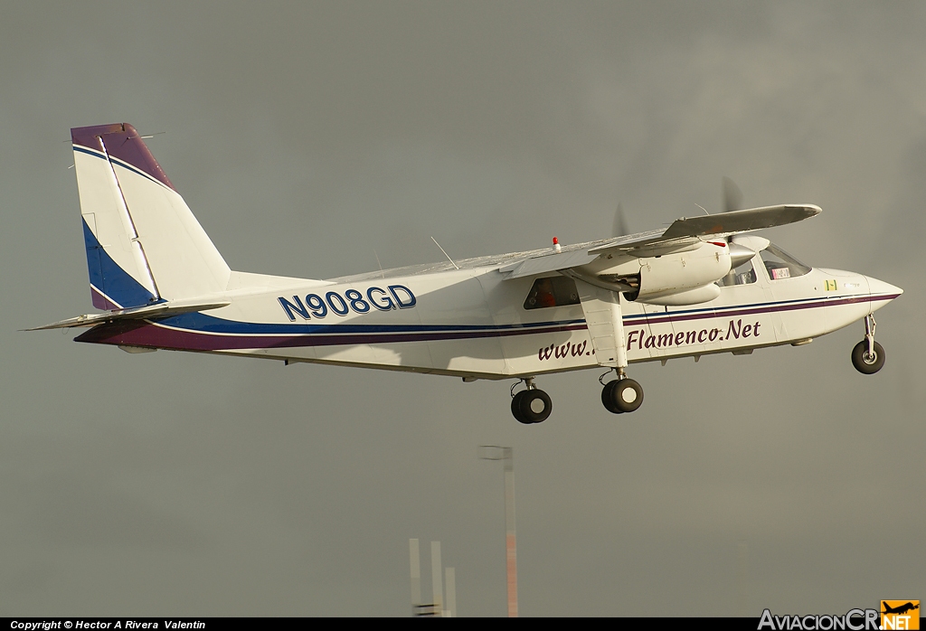 N908GD - Britten-Norman BN-2A-26 Islander - Air Flamenco