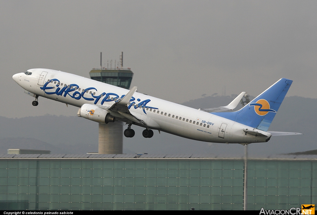 5B-DBV - Boeing 737-8Q8 - Eurocypria Airlines