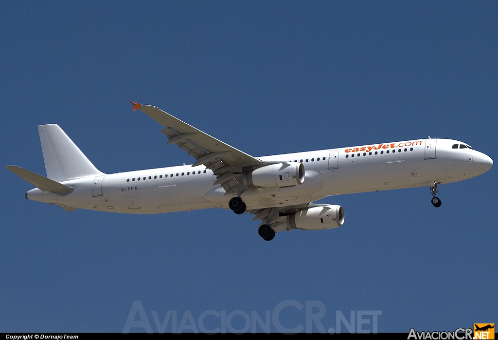 G-TTIG - Airbus A321-231 - EasyJet Airline