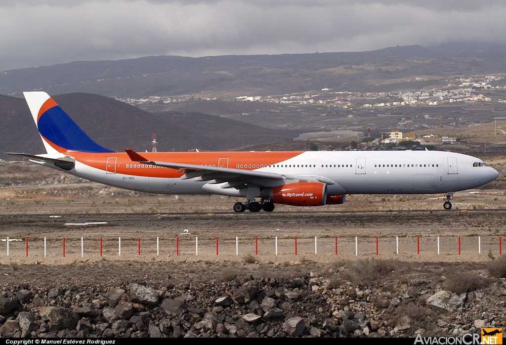 OY-VKG - Airbus A330-343X - Thomas Cook Airlines (Scandinavia)