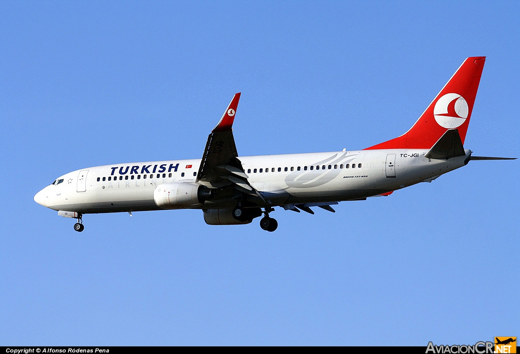 TC-JGI - Boeing 737-8F2 - Turkish Airlines