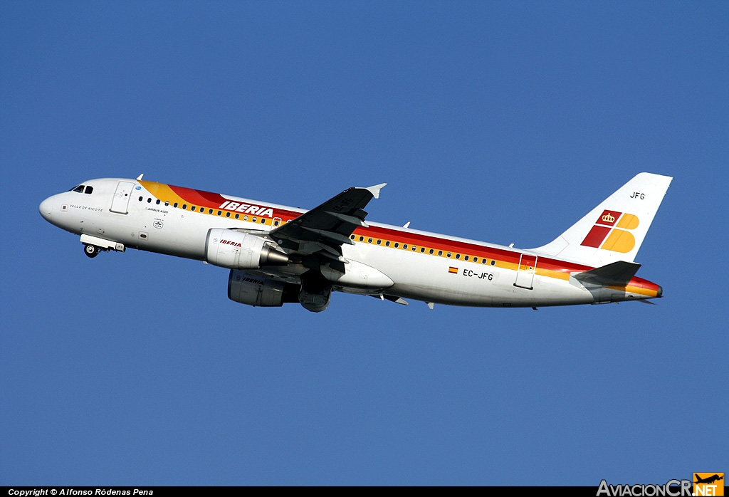 EC-JFG - Airbus A320-214 - Iberia