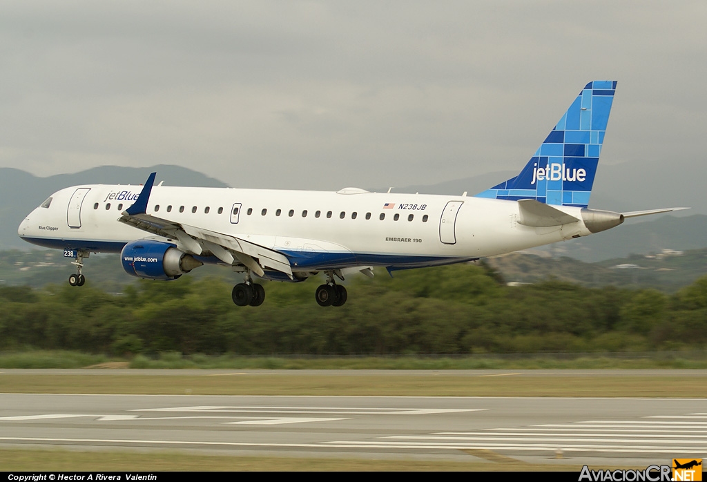 N238JB - Embraer ERJ-190-100AR - Jet Blue