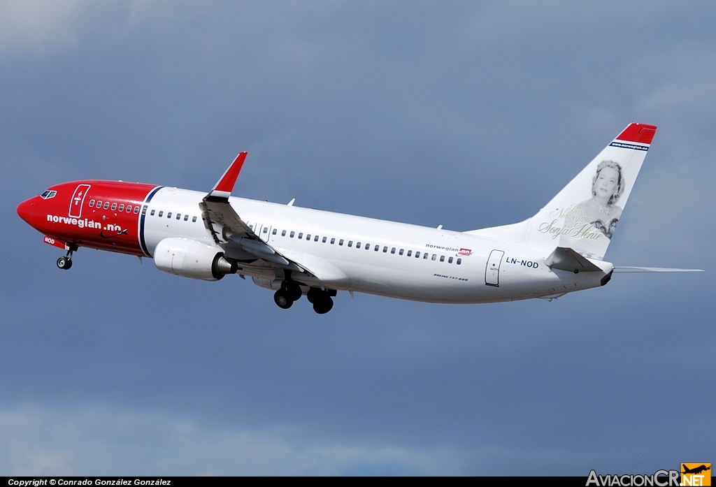 LN-NOD - Boeing 737-8Q8 - Norwegian Air Shuttle