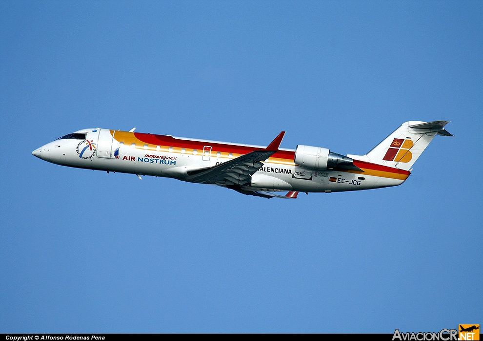 EC-JCG - Bombardier CRJ-200ER - Air Nostrum (Iberia Regional)