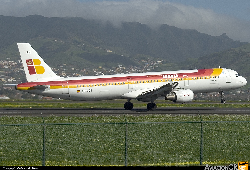 EC-JGS - Airbus A321-211 - Iberia