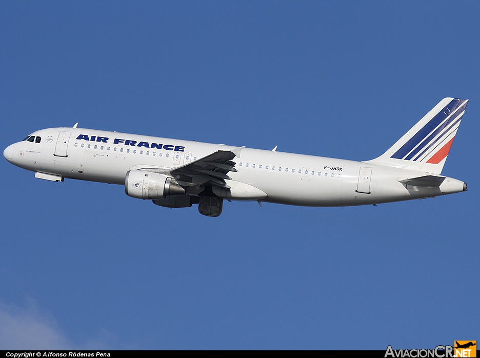F-GHQK - Airbus A320-211 - Air France