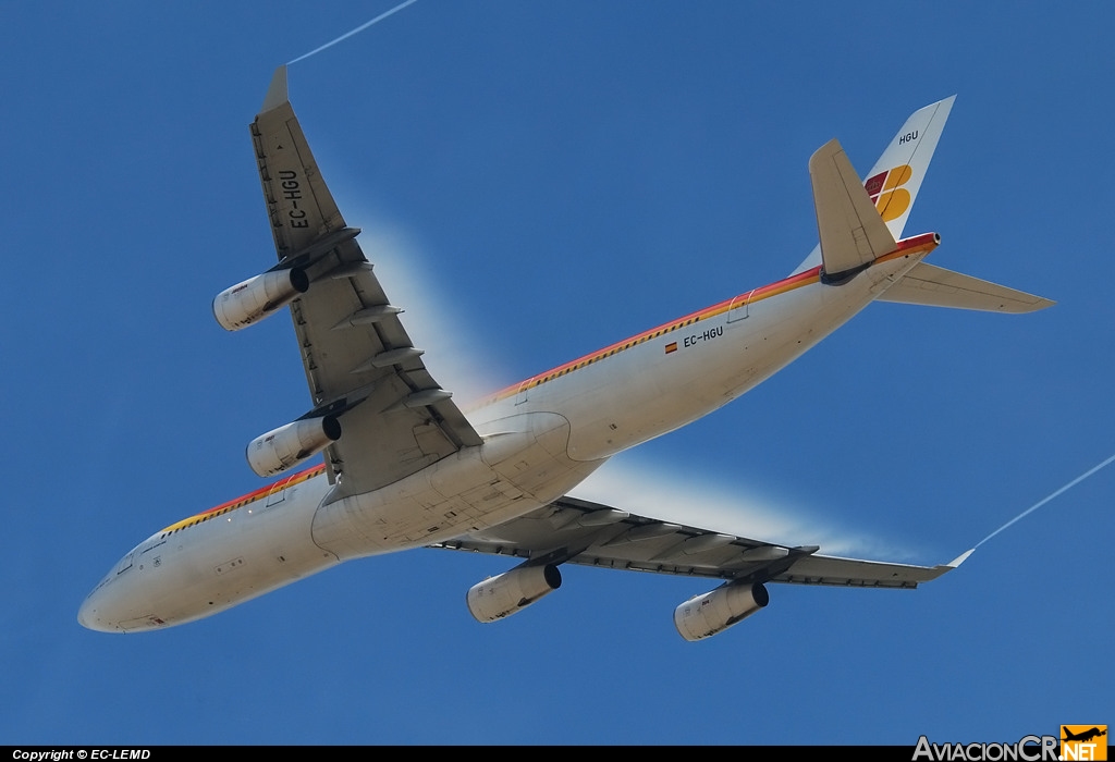 EC-HGU - Airbus A340-313X - Iberia