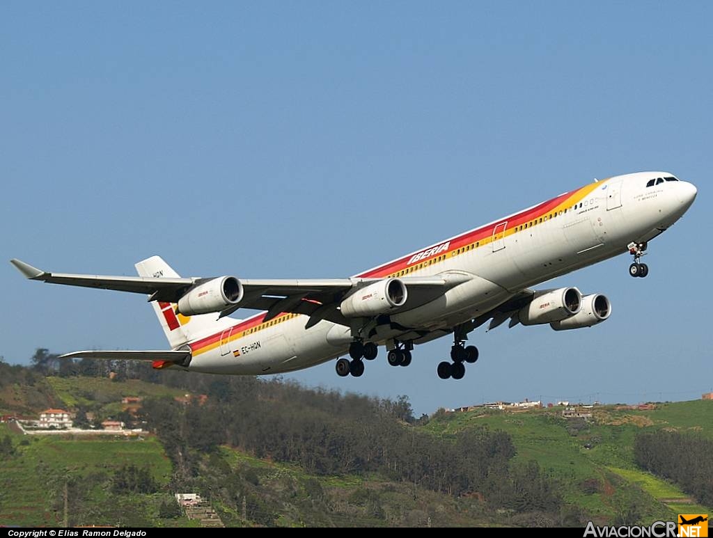 EC-HQN - Airbus A340-313X - Iberia