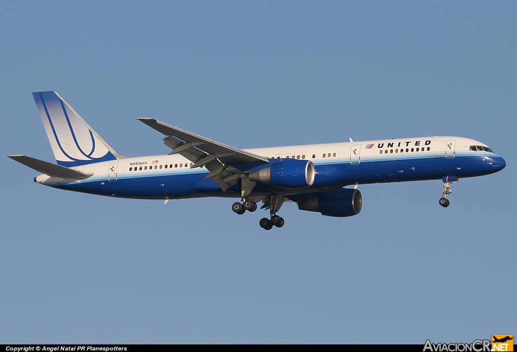 N505UA - Boeing 757-222 - United Airlines