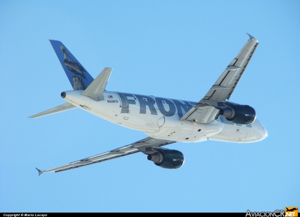 N948FR - Airbus A319-111 - Frontier Airlines