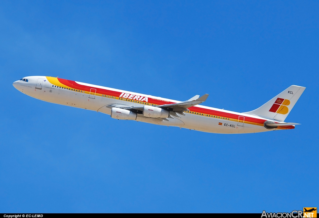 EC-KCL - Airbus A340-311 - Iberia