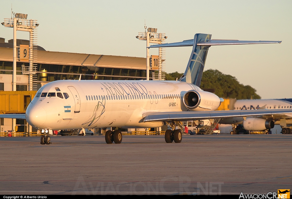 LV-BSC - McDonnell Douglas MD-87 (DC-9-87) - Aerochaco