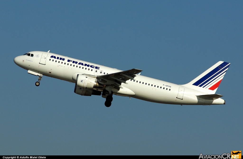 F-GFKE - Airbus A320-111 - Air France