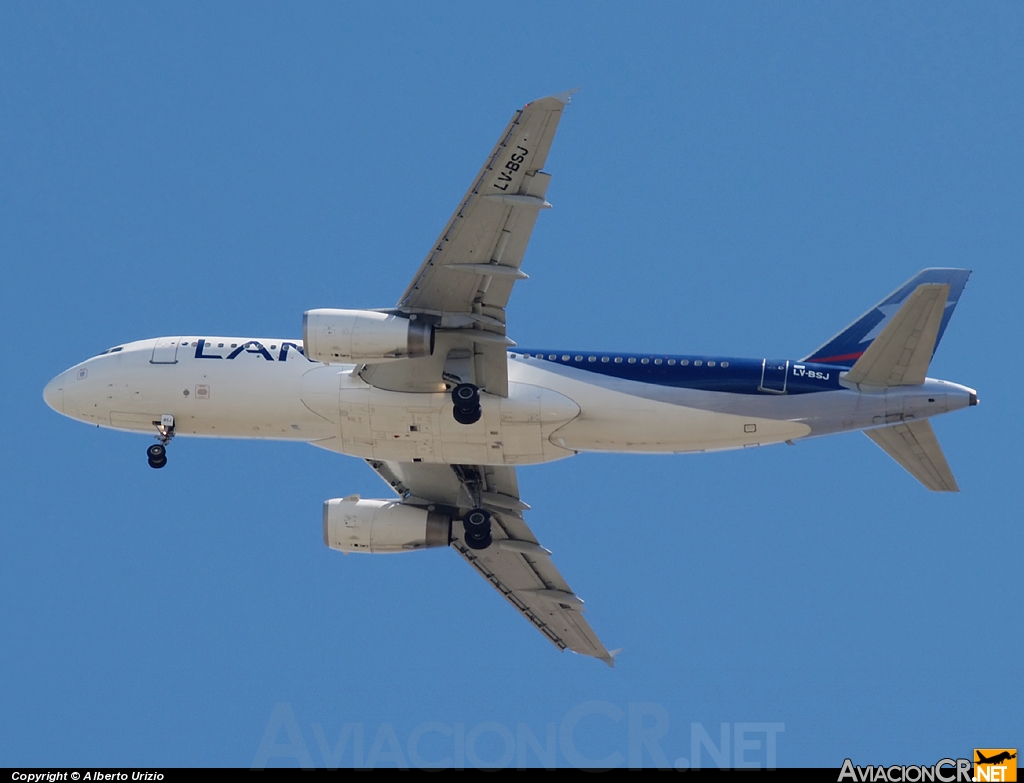 LV-BSJ - Airbus A320-233 - LAN Argentina