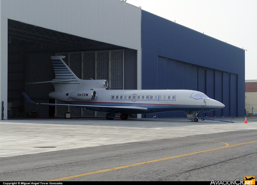 XA-CXW - Dassault Falcon 7X - Aviacion Comercial de America