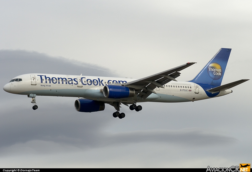 G-FCLE - Boeing 757-28A - Thomas Cook