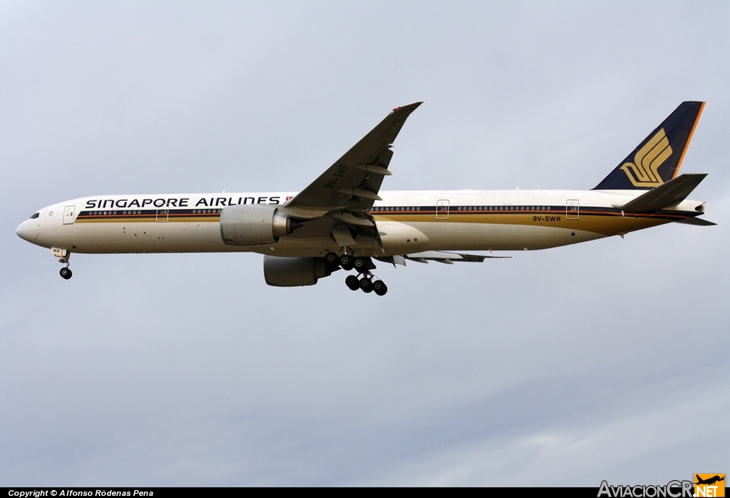 9V-SWR - Boeing 777-312/ER - Singapore Airlines