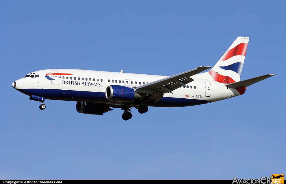 G-LGTI - Boeing 737-3Y0 - British Airways