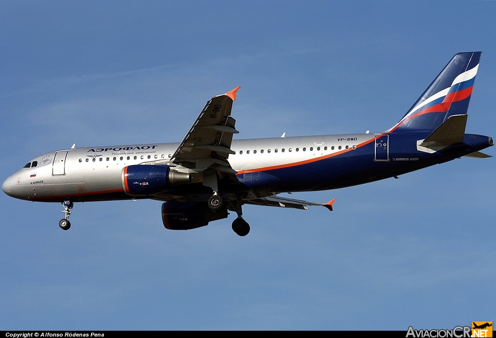 VP-BWD - Airbus A320-214 - Aeroflot