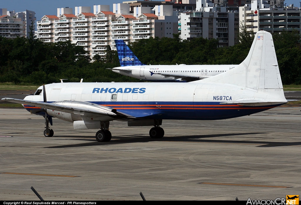 N587CA - Convair 640-440D - Rhoades Aviation