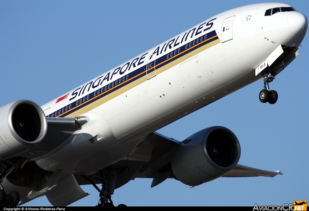 9V-SWA - Boeing 777-312-ER - Singapore Airlines