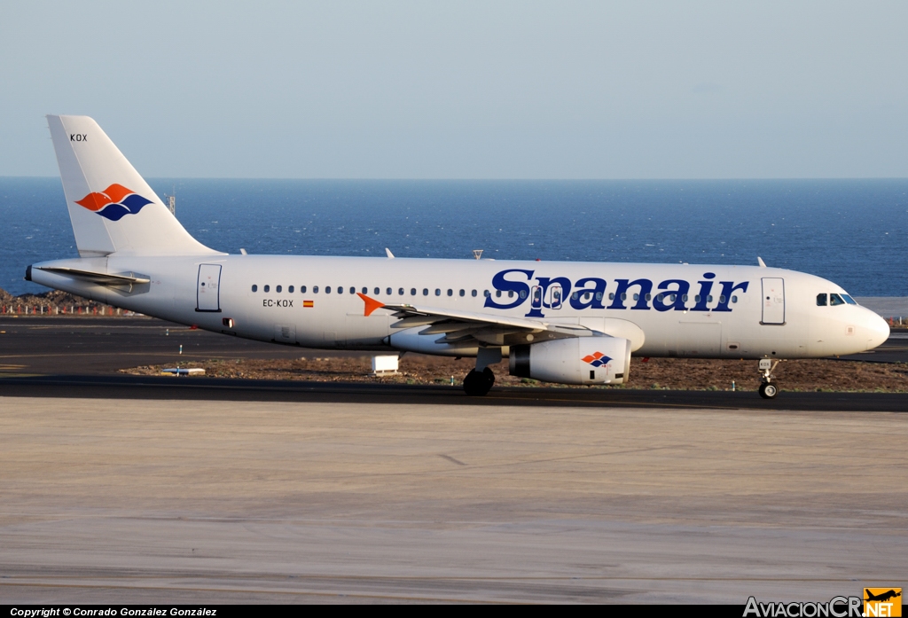 EC-KOX - Airbus A320-232 - Spanair