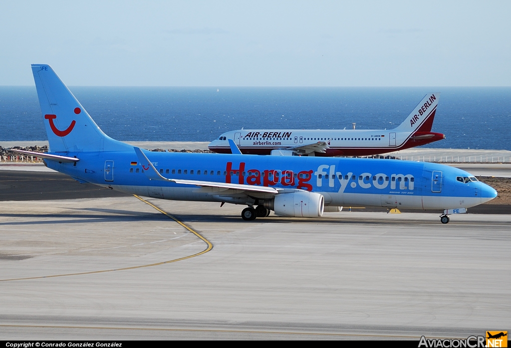D-AHFE - Boeing 737-8K5 - Hapagfly
