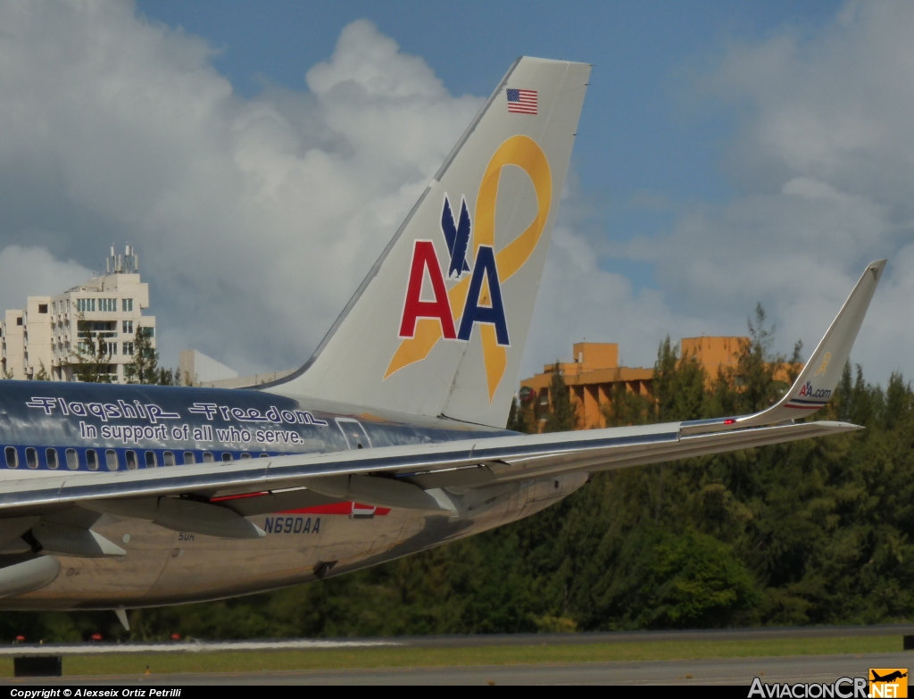 N690AA - Boeing 757-223 - American Airlines