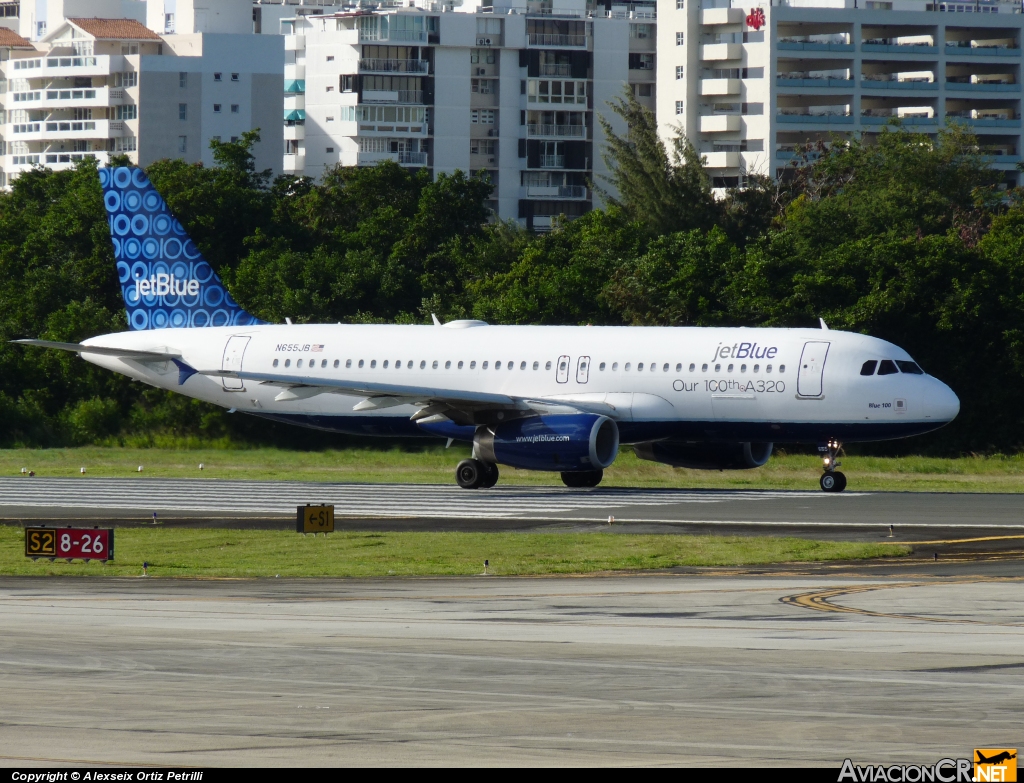 N655JB - Airbus A320-232 - Jet Blue