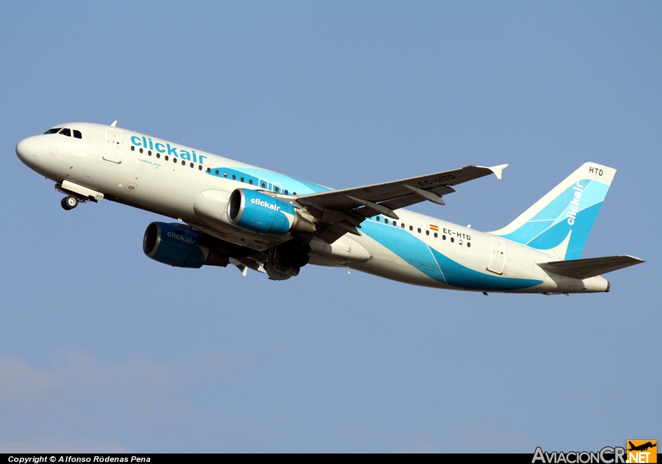 EC-HTD - Airbus A320-214 - CLICKAIR