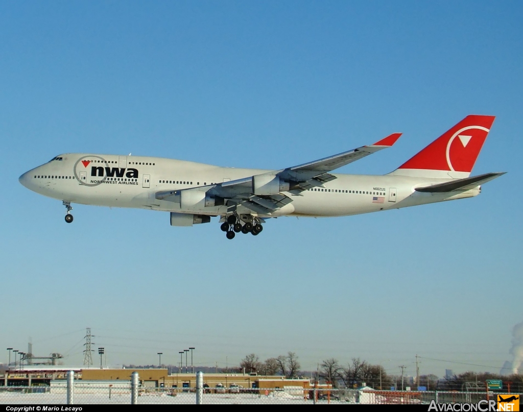 N662US - Boeing 747-451 - Northwest Airlines
