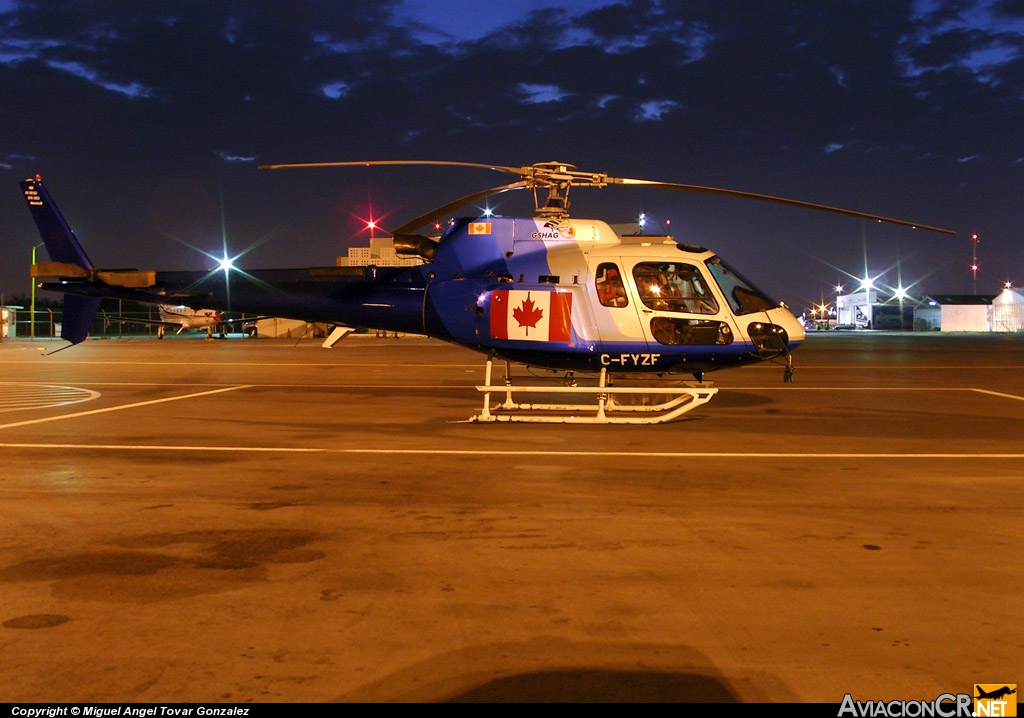 C-FYZF - Aerospatiale AS 350B-3 Ecureuil - Great Slave Helicopters