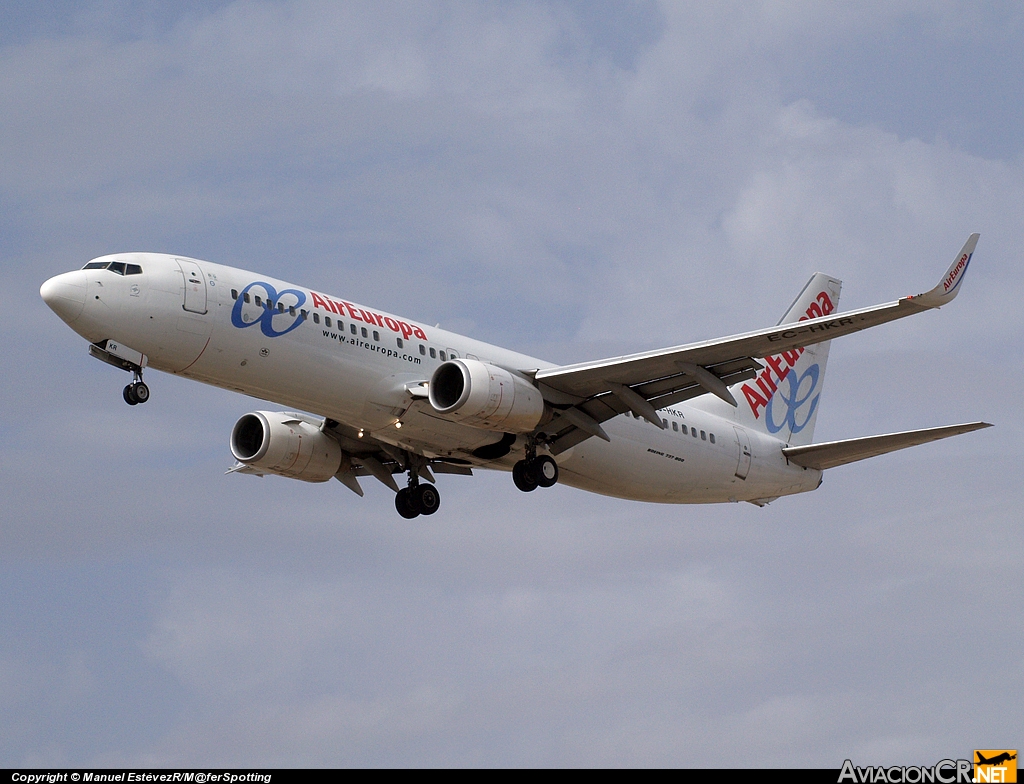 EC-HKR - Boeing 737-85P - Air Europa