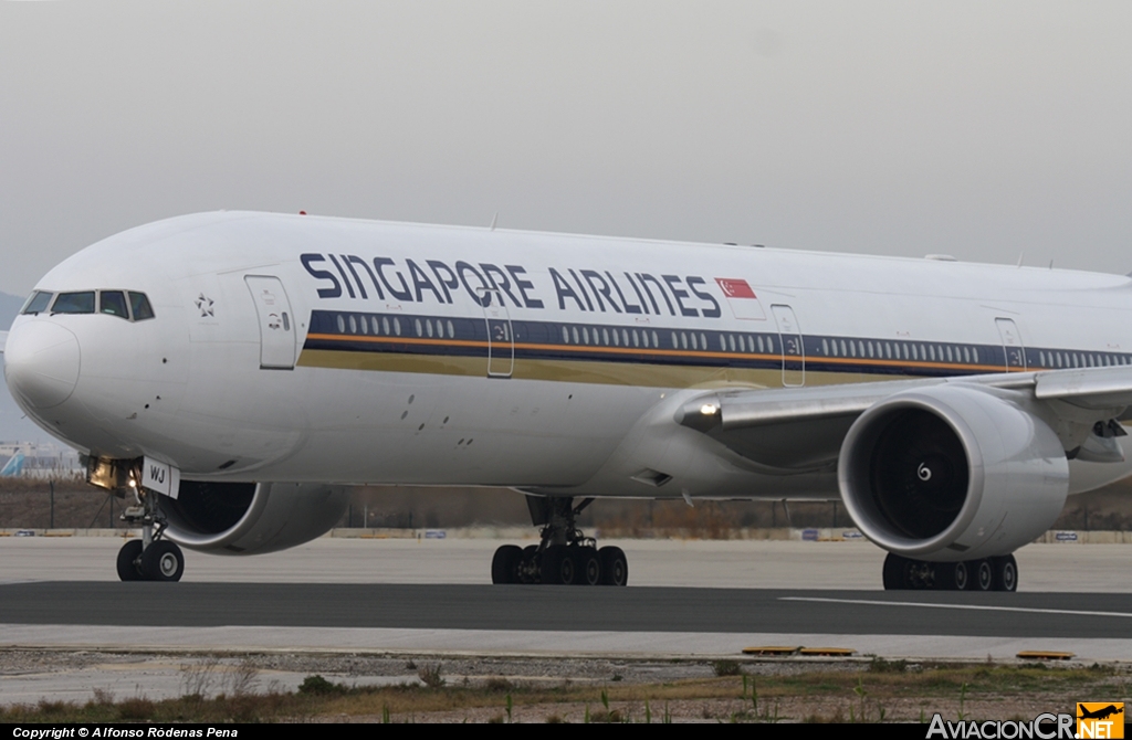 9V-SWJ - Boeing 777-312/ER - Singapore Airlines